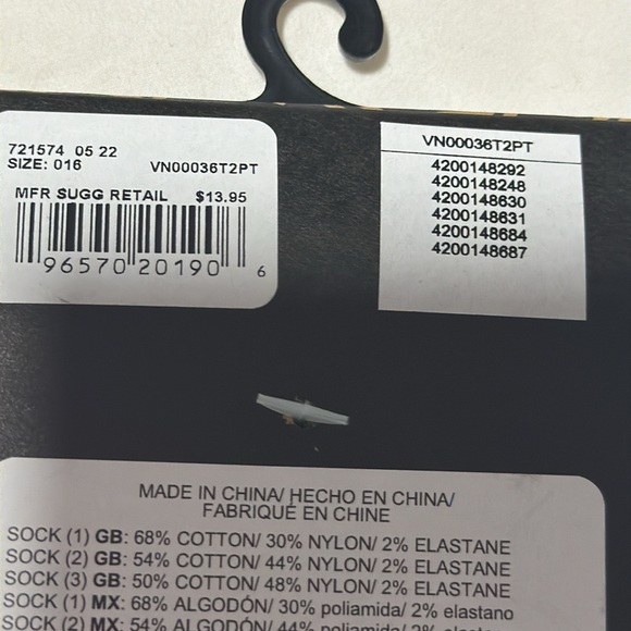 VANS WOMEN’S VARIETY PACK OF NO SHOW FLOWER TIDE CANOODLE SOCKS THREE PACK NWT - Picture 7 of 7